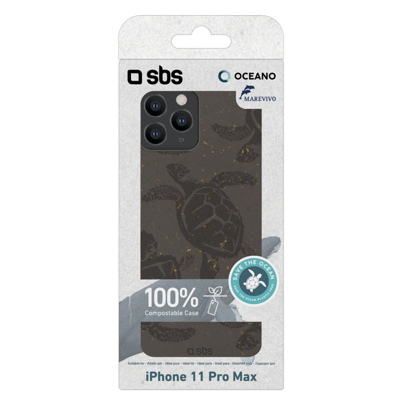 SBS TEOCNCOVIP6519DG TEOCNCOVIP6519DG, Funda, Apple, iPhone 11 Pro Max, 16,5 cm (6.5"), Gris