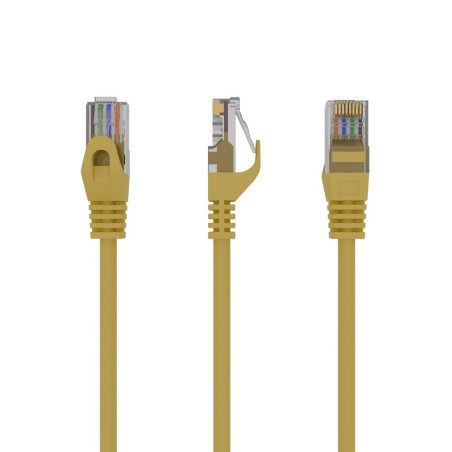 Gembird PP6U-0.5M/Y PP6U-0.5M, 0,5 m, Cat6, U/UTP (UTP), RJ-45, RJ-45, Amarillo