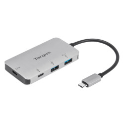 Targus ACH228EU ACH228, Plata, China, Thunderbolt 3 host, Windows, MacOS, Chrome OS, 85 mm, 45 mm