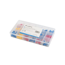 Lanberg CC01-BCC-IT175 CC01-BCC-IT175, Azul, Rojo, Amarillo, 175 mm², CE, 175 pieza(s)