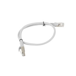 Lanberg PCU5-10CC-0050-S PCU5-10CC-0050-S, 0,5 m, Cat5e, U/UTP (UTP), RJ-45, RJ-45, Gris