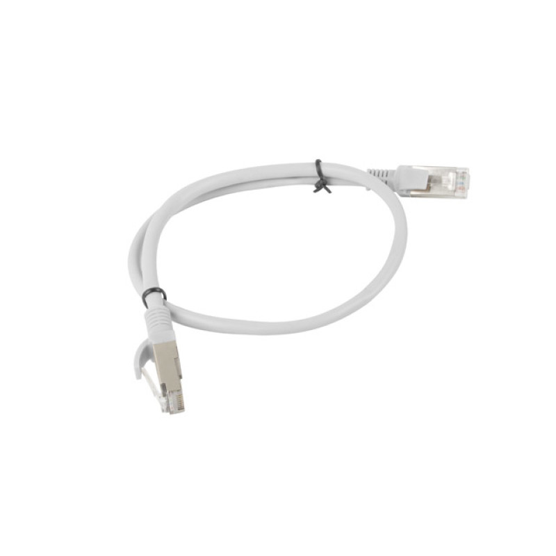 Lanberg PCU5-10CC-0050-S PCU5-10CC-0050-S, 0,5 m, Cat5e, U/UTP (UTP), RJ-45, RJ-45, Gris