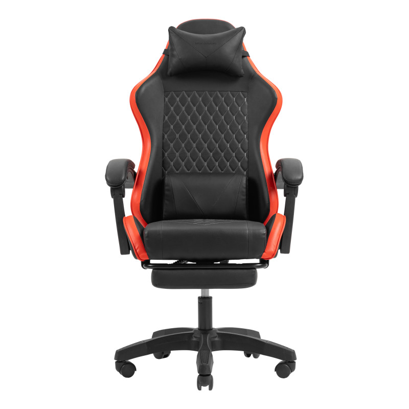 Mars Gaming MGCXBR MGC-X, Silla para videojuegos de PC, 120 kg, Asiento acolchado, Respaldo acolchado, 190 cm, Negro