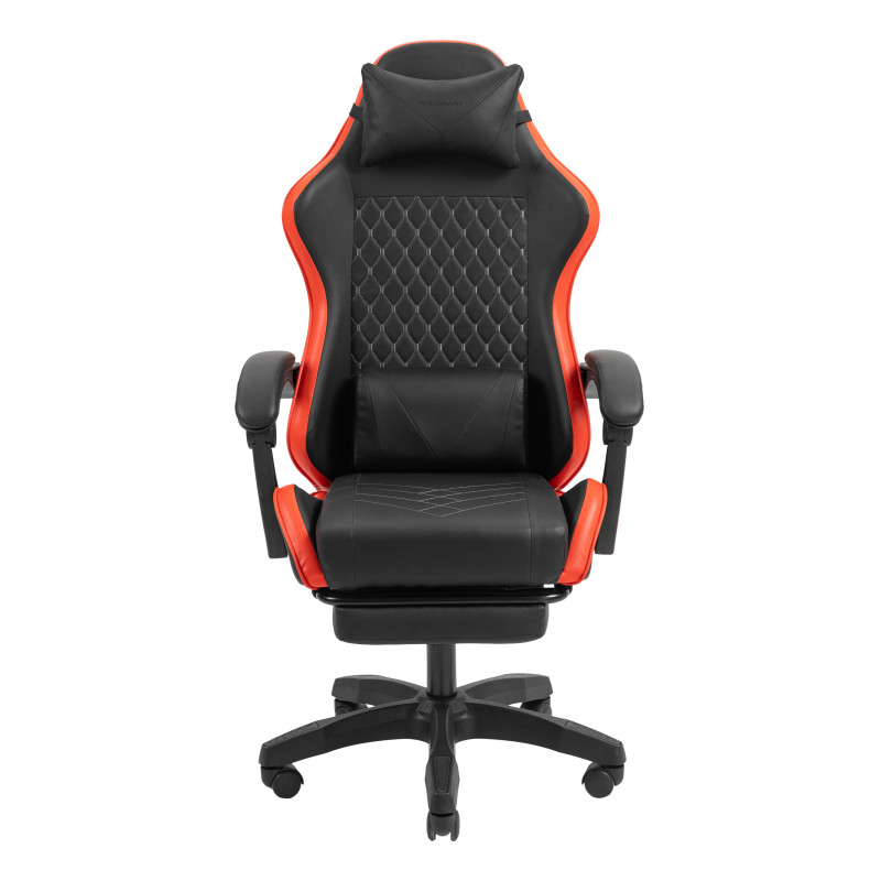 Mars Gaming MGCXBR MGC-X, Silla para videojuegos de PC, 120 kg, Asiento acolchado, Respaldo acolchado, 190 cm, Negro