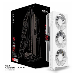 XFX RX-96TS316W7 RX-96TS316W7, Radeon RX 9060 XT, 16 GB, GDDR6, 128 bit, PCI Express x16 5.0, 3 Ventilador(es) 2