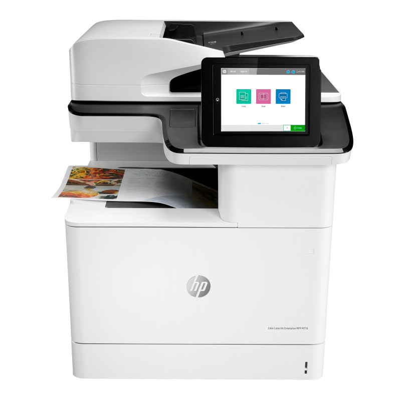 HP T3U55A Color LaserJet Enterprise LaserJet Enterprise M776dn Multifunction Color Impresora, Solo Ethernet; Fotocopiadora,