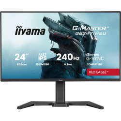 iiyama GB2471HSU-B1 G-MASTER GB2471HSU-B1, 60,5 cm (23.8"), 1920 x 1080 Pixeles, Full HD, Negro
