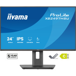 iiyama XB2497HSU-B1 ProLite XB2497HSU-B1, 60,5 cm (23.8"), 1920 x 1080 Pixeles, Full HD, LED, 4 ms, Negro 2