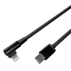 Gembird CC-USB2-CMLML-0.2M CC-USB2-CMLML-0.2M, 0,2 m, Lightning, USB C, Macho, Macho, Negro 2