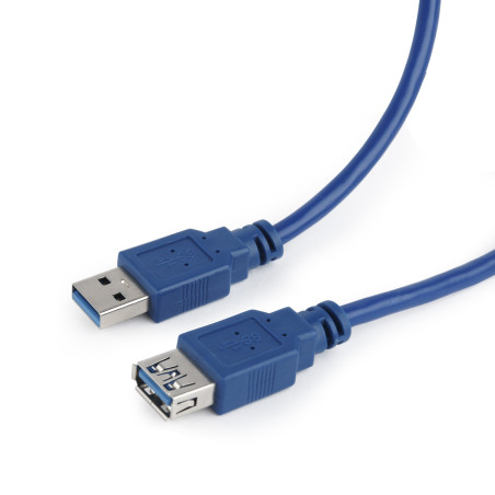 Gembird CCP-USB3-AMAF-6 CCP-USB3-AMAF-6, 1,8 m, USB A, USB A, Macho/Hembra, Azul