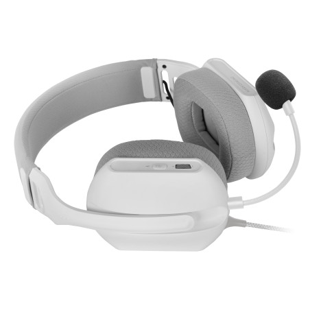 Mars Gaming MHPROW MH-PROW, Alámbrico, 18 - 20000 Hz, Juego, 190 g, Auriculares, Blanco