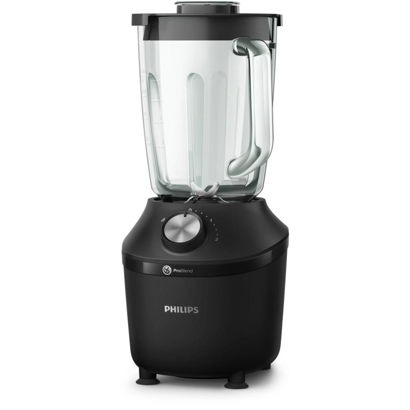 Philips HR2291/01 3000 series HR2291/01 Batidora ProBlend Crush Tech de 600 W y 2 l, Batidora de vaso, 2 L, Función de