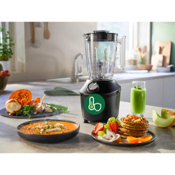 Philips HR2291/01 3000 series HR2291/01 Batidora ProBlend Crush Tech de 600 W y 2 l, Batidora de vaso, 2 L, Función de 2