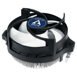ARCTIC ACALP00035A Alpine 23 - Compact AMD CPU-Cooler, Refrigerador de aire, 9 cm, 100 RPM, 2000 RPM, 0,3 sonio, Aluminio, Negro