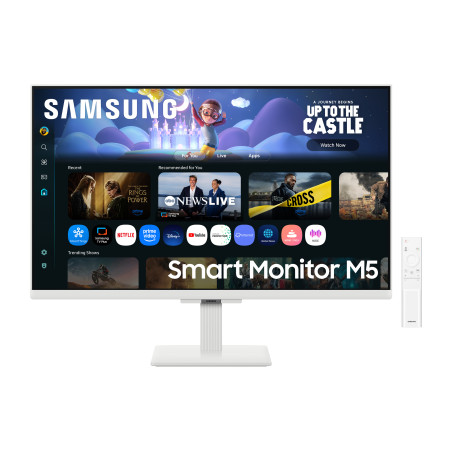 Samsung LS27FM501EUXEN M50F, 68,6 cm (27"), 1920 x 1080 Pixeles, Full HD, LCD, 5 ms, Blanco