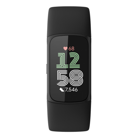 Fitbit GA05183-EU Charge 6, Pulsera de actividad, AMOLED, GPS (satélite), Comunicación de Campo Cercano (NFC), A prueba de