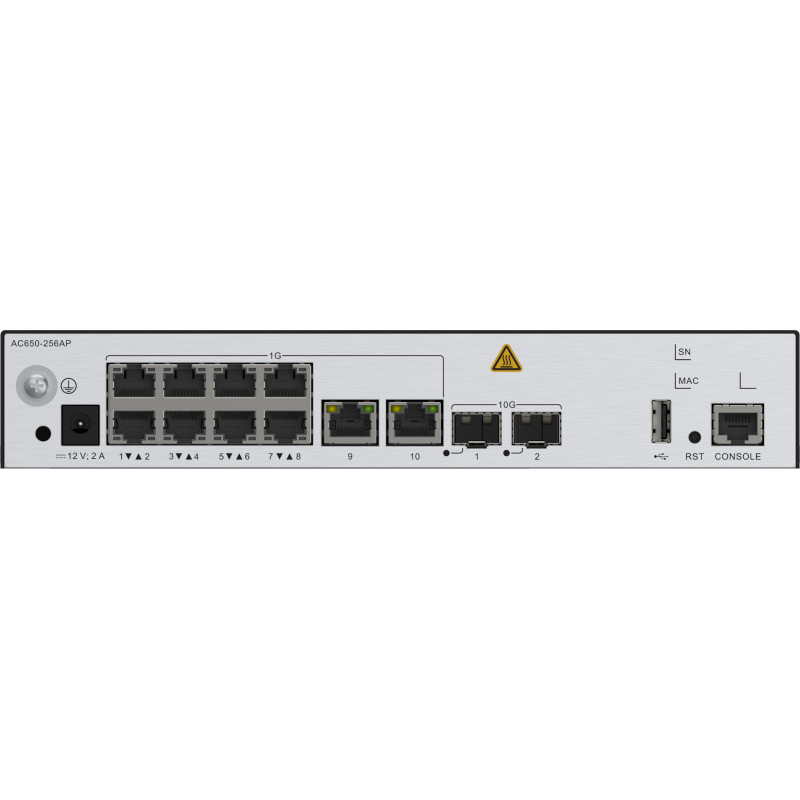 HUAWEI eKit 02355NCH AC600 Series AC650-256AP, Gris, 10,100,1000 Mbit/s, 10000 Mpps, 10/100/1000Base-T(X), RJ-45, 21 W