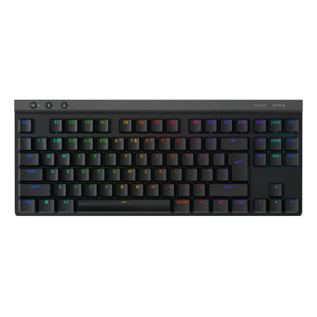 Logitech G 920-012538 G515 LIGHTSPEED TKL, Inalámbrico y alámbrico, RF Wireless + Bluetooth, Interruptor mecánico, QWERTY,