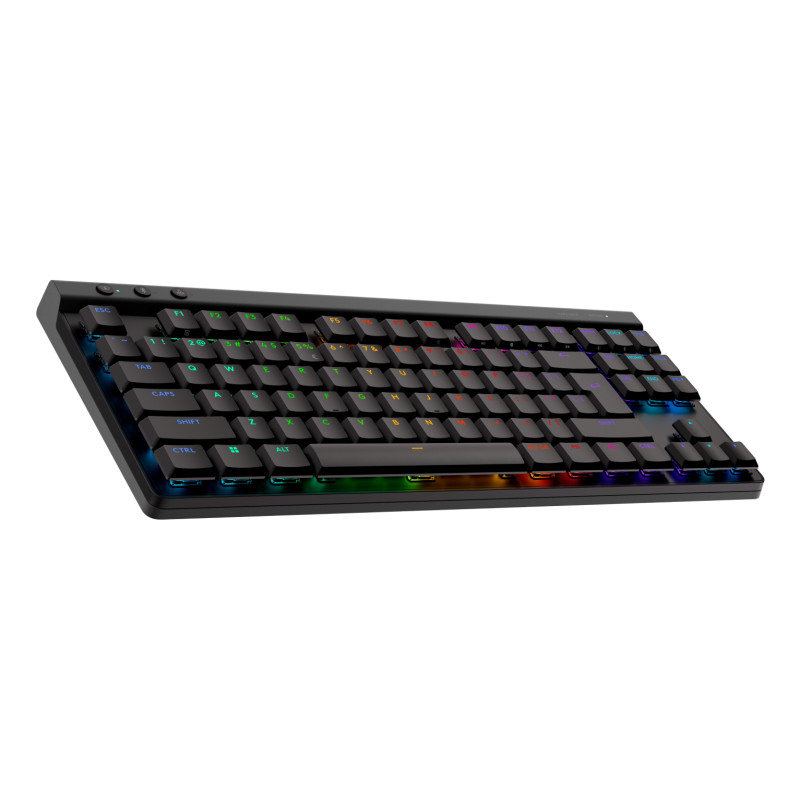 Logitech G 920-012538 G515 LIGHTSPEED TKL, Inalámbrico y alámbrico, RF Wireless + Bluetooth, Interruptor mecánico, QWERTY,