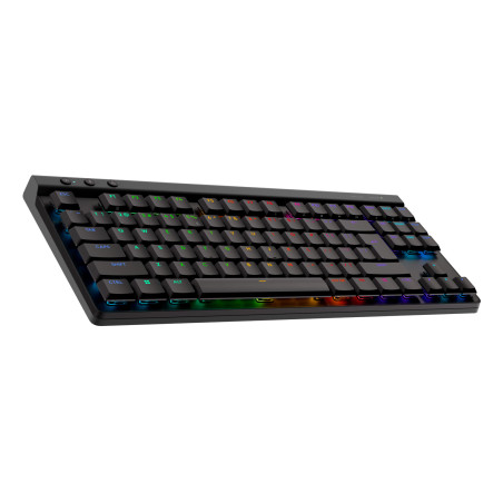 Logitech G 920-012538 G515 LIGHTSPEED TKL, Inalámbrico y alámbrico, RF Wireless + Bluetooth, Interruptor mecánico, QWERTY,