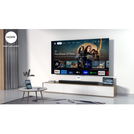 TCL S45HE S S45H, 2.0 canales, 50 W, DTS:X, Dolby Atmos, Dolby Digital Plus, Dolby MAT, Dolby Surround, Dolby TrueHD,