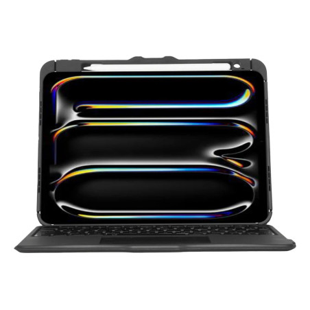 Targus THZ988ES VersaVu, Español, Trackpad, Apple, iPad (M4) 13", Negro, Poliuretano termoplástico (TPU)