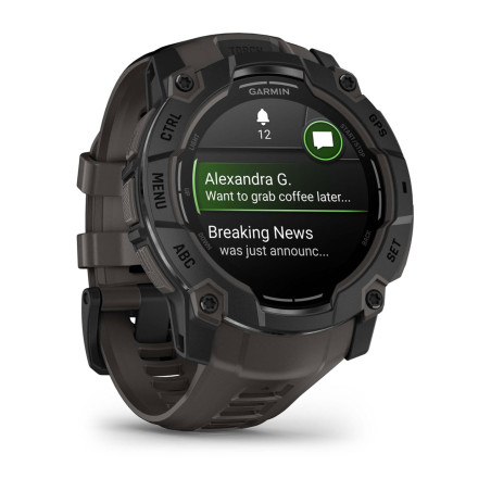 Garmin 010-03020-00 Instinct 3 AMOLED, 3,3 cm (1.3"), AMOLED, Pantalla táctil, 4 GB, GPS (satélite), 59 g