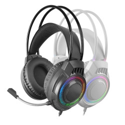 Mars Gaming MH124 MH124, Auriculares Gaming FRGB Rainbow, Diseño Ergonómico, Micrófono Flexible, Control de Volumen, Cascos 2