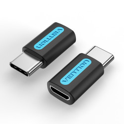 Vention CDXB0 Adaptador USB CDXB0/ USB Tipo-C Macho - MicroUSB Hembra, USB C, Micro USB B, Negro