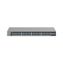 NETGEAR GS728TP-300EUS GS728TP, Gestionado, L2/L3/L4, Gigabit Ethernet (10/100/1000), Energía sobre Ethernet (PoE), Montaje en 2