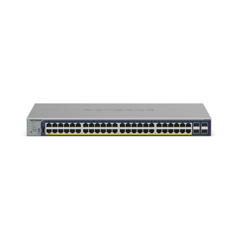 NETGEAR GS728TP-300EUS GS728TP, Gestionado, L2/L3/L4, Gigabit Ethernet (10/100/1000), Energía sobre Ethernet (PoE), Montaje en