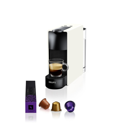 Krups XN110110 XN1101, Macchina per caffè a capsule, 0,6 L, Cápsula de café, 1310 W, Negro, Blanco