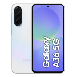 Samsung SM-A366BZABEUE Galaxy A36 5G, 17 cm (6.7"), 6 GB, 128 GB, 50 MP, Android 15, Blanco