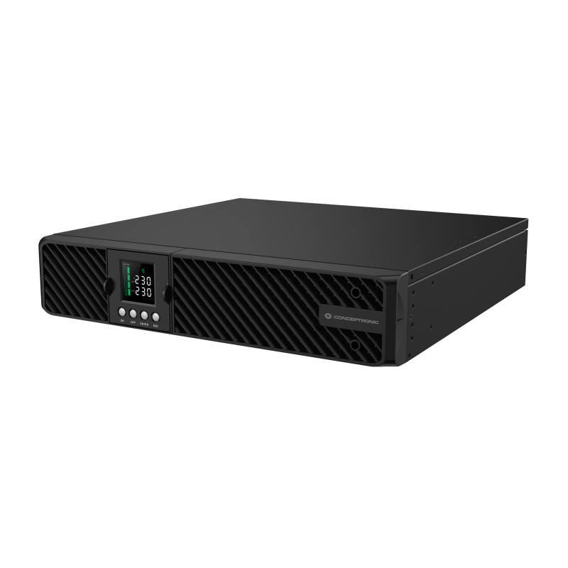 Conceptronic ZEUS51E3K ZEUS51E3K, Doble conversión (en línea), 3 kVA, 3000 W, Seno, 220 V, 240 V