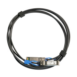 Mikrotik XS+DA0001 XS+DA0001, 1 m, SFP/SFP+/SFP28, SFP/SFP+/SFP28, Macho/Macho