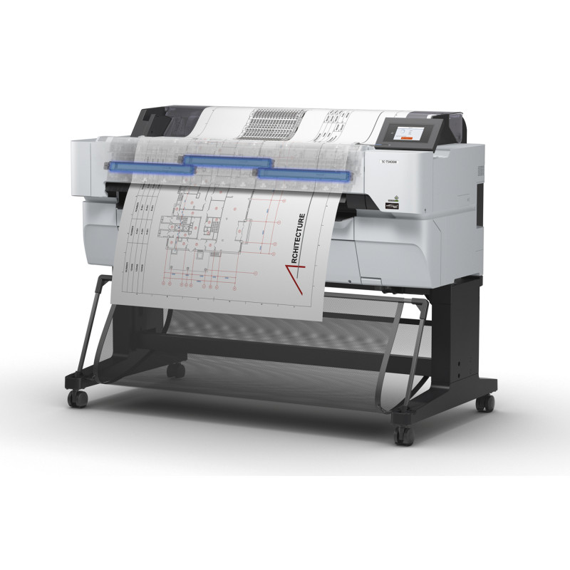Epson C11CH65301A0 SureColor SC-T5400M-MFP - 220v, 2400 x 1200 DPI, ESC/P-R, HP-GL/2, HP-RTL, Negro, 25 - 400%, 99 copias, 600