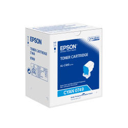 Epson C13S050749 Cartucho de tóner cian 8.8k, 8800 páginas, Cian, 1 pieza(s)