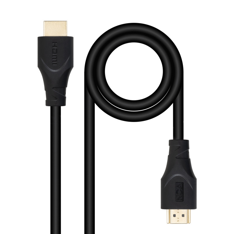 Nanocable 10.15.4705 Cable HDMI V1.4 CCS, A/M-A/M, Negro, 5m, 5 m, HDMI tipo A (Estándar), HDMI tipo A (Estándar), 3D, 0,1