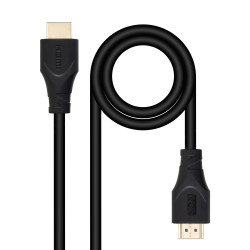 Nanocable 10.15.4703 Cable HDMI V1.4 CCS, A/M-A/M, Negro, 3m, 3 m, HDMI tipo A (Estándar), HDMI tipo A (Estándar), 3D, 0,1