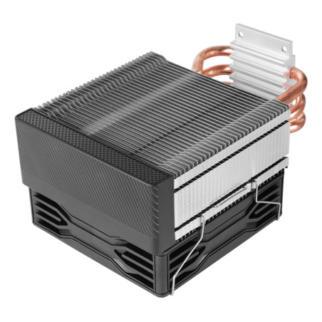 Mars Gaming MCPUX3 MCPU-X3, Refrigerador de aire, 9 cm, Negro