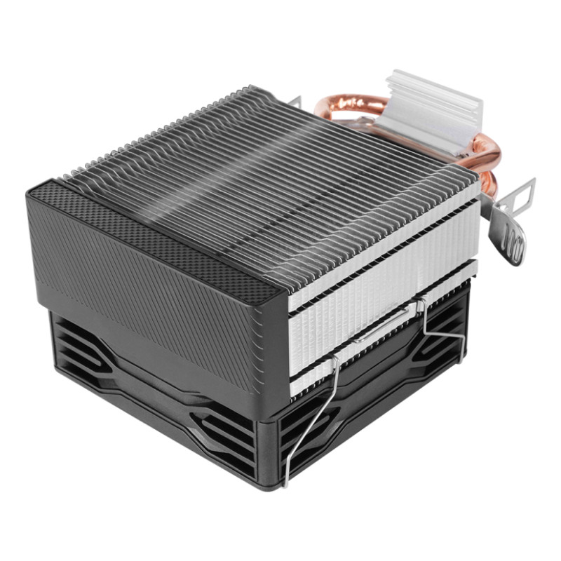 Mars Gaming MCPUX2 MCPU-X2, Refrigerador de aire, 9 cm, Negro