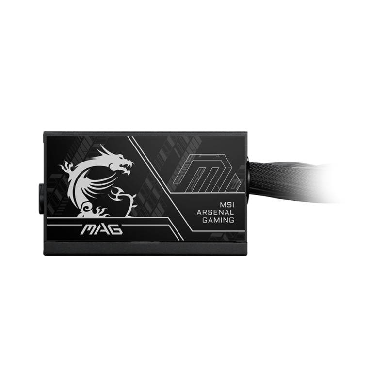 MSI MAG A750BN PCIE5 II MAG A750BN PCIE5 II, 750 W, 100 - 240 V, 50/60 Hz, Activo, 120 W, 750 W
