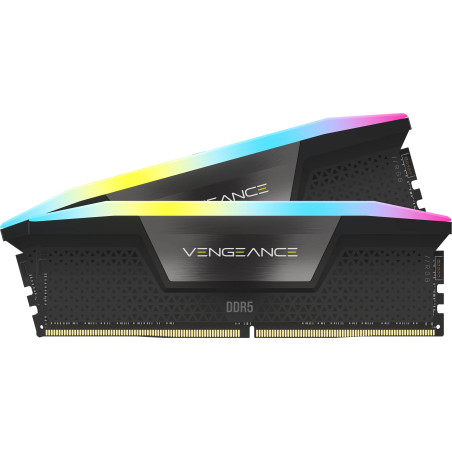 Corsair CMH16GX5M2B5200C40 Vengeance RGB , 16 GB, 2 x 8 GB, DDR5, 5200 MHz, 288-pin DIMM