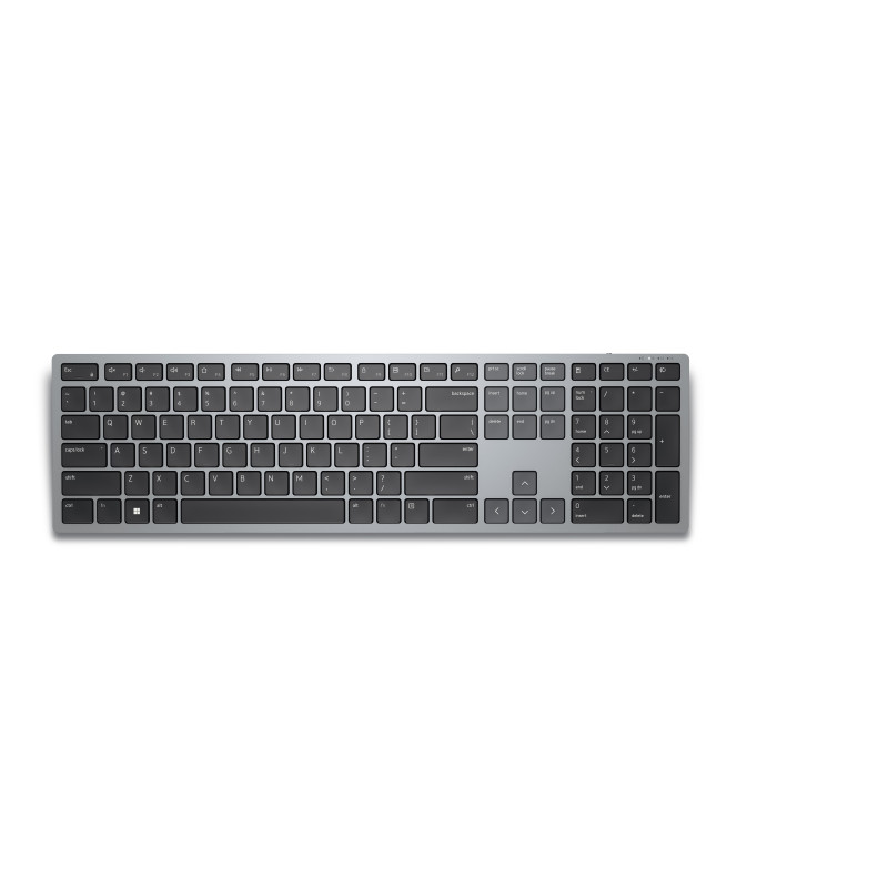 DELL KB700-GY-R-SPN Teclado Pro Plus - KB700 - español (QWERTY), Completo (100%), Inalámbrico, Bluetooth, QWERTY, Gris