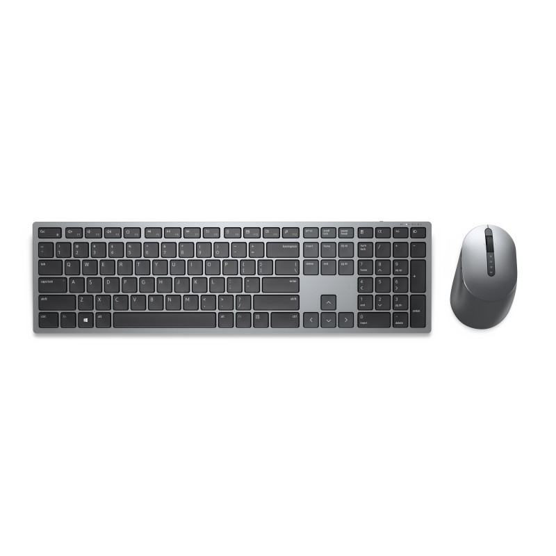 DELL KM7321WGY-SPN Teclado y ratón Pro Plus - KM7321W - español (QWERTY), Completo (100%), Inalámbrico, RF Wireless +