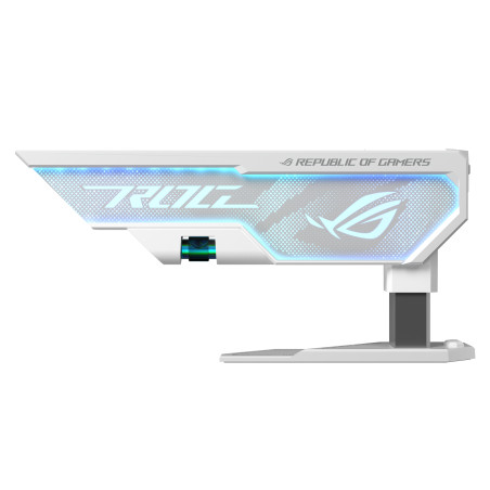 ASUS 90DA0023-B09000 ROG Herculx Graphics Card Holder, Universal, Soporte para tarjeta gráfica, Blanco, Multicolor, 1