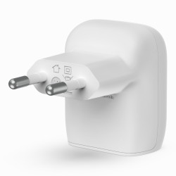Belkin WCA006VFWH BoostCharge, Interior, Corriente alterna, Blanco 2
