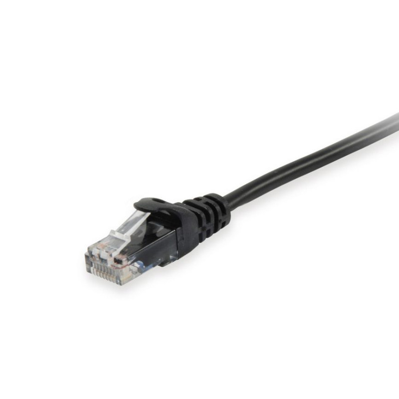 Equip 603051 603051, 0,5 m, Cat6a, U/UTP (UTP), RJ-45, RJ-45, Negro