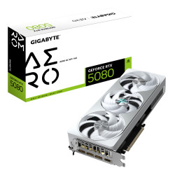 GIGABYTE GV-N5080AERO OC-16GD GeForce RTX 5080 AERO OC SFF 16G Tarjeta Gráfica - 16GB GDDR7, 256 bits, PCI-E 5.0, 2730MHz Core