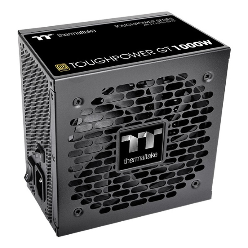 Thermaltake PS-TPT-1000FNFAGE-3 Toughpower GT 1000W, 1000 W, 100 - 240 V, 50/60 Hz, 15 - 10 A, Activo, 100 W